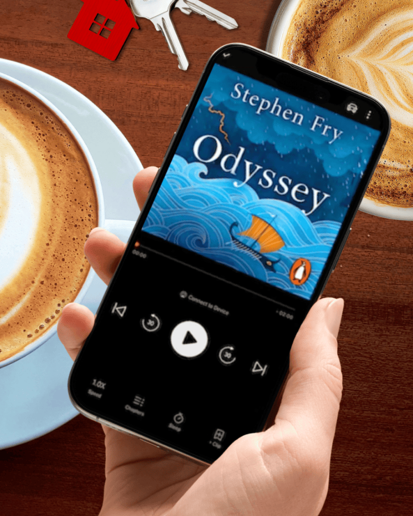 Stephen Fry_Odyssey book review greek myths retold series Audible
